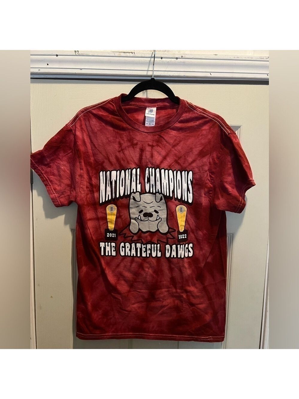 Georgia Bulldogs National Champions - The Grateful Dogs - Back To Back T-Shirt